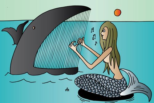 Mermaid and music