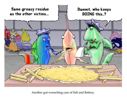 Another gut-wrenching case of salt and battery.