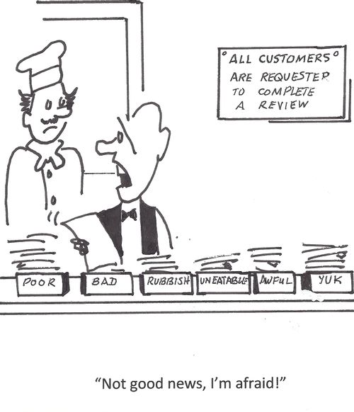 'Not good news, I'm afraid!'