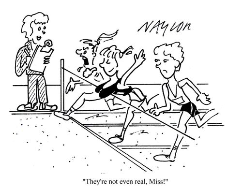 'They're not even real, Miss!'