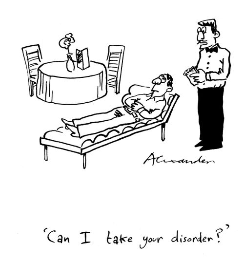 Can I take your disorder?