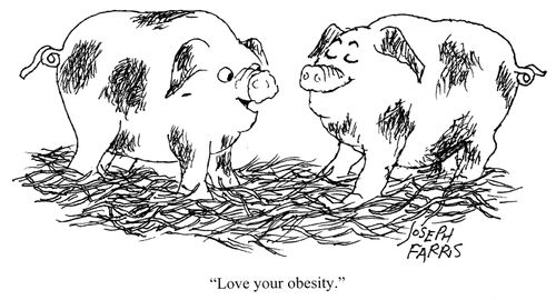 'Love your obesity.'