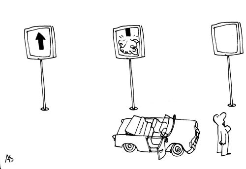 The Blank Road Sign