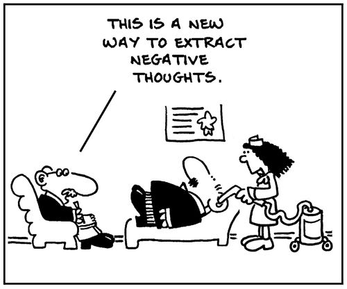 'This is a new way to extract negative thoughts.'