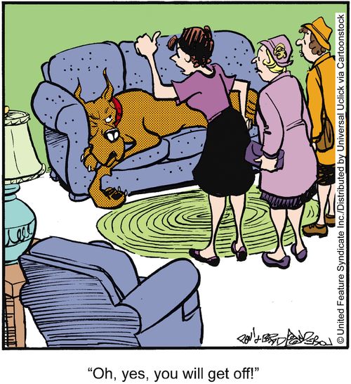 'Oh, yes, you will get off!'