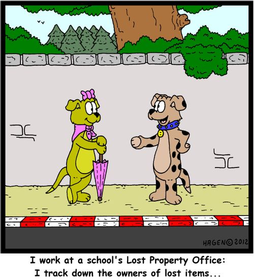 'I work at a school's Lost Property Office: I track down the owners of lost items...'