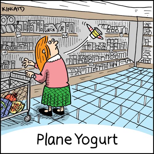 Plane Yogurt.
