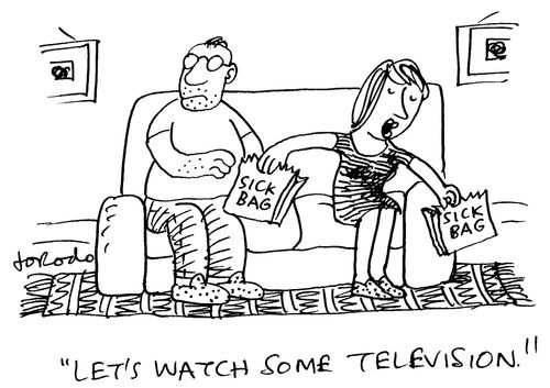 'Let's watch some television.'
