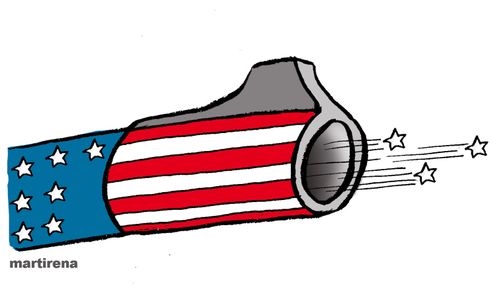 Shots in the capital of USA