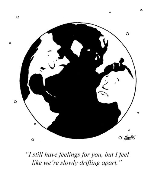 'I still have feelings for you, but I feel like we're slowly drifting apart.'