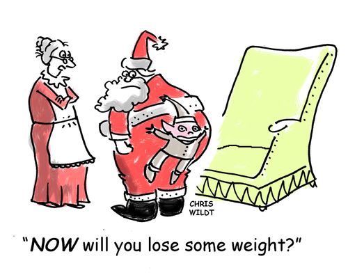 'NOW will you lose some weight?'