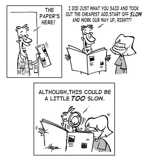 Home Business - Newspaper Ad.