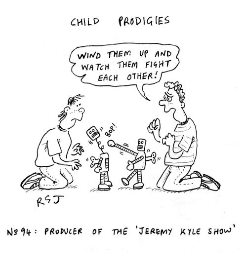 Child Prodigies: Producer of the Jeremy Kyle Show.