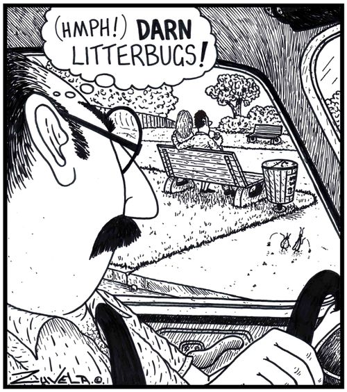 DARN Litterbugs!