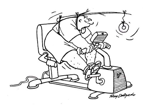 Exercise for fat people.