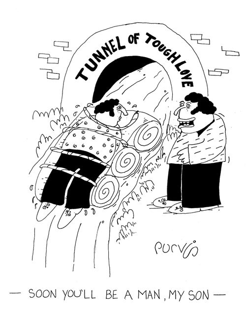'Tunnel of tough love'