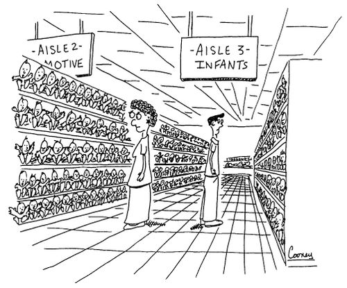 'Aisle 3, Infants'