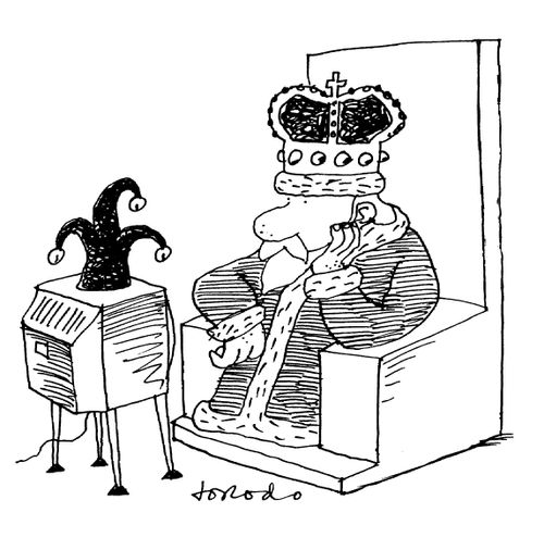TV jester.