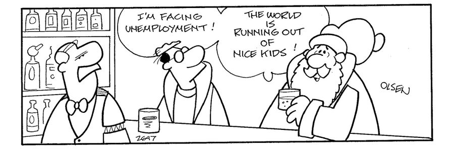 'I'm facing unemployment! The world is runnin out of nice kids!'