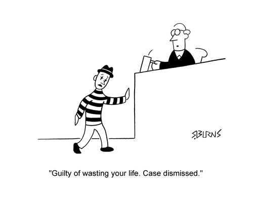 Judge, ruling on mime: 'Guilty of wasting your life. Case dismissed.'