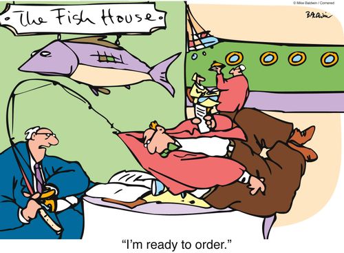 'I'm ready to order.'