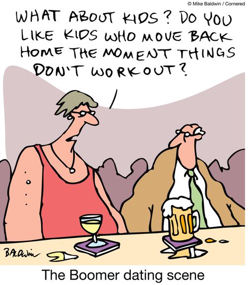 The Boomer dating scene