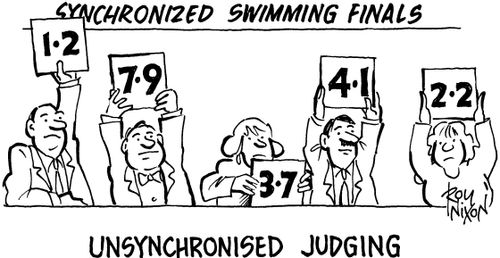 Unsynchronised Judging.