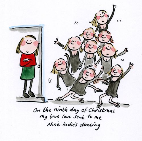 On The Ninth day of Christmas.