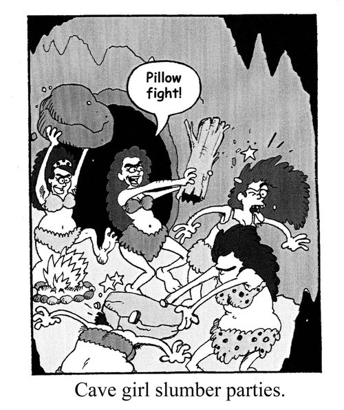 Cave Girl Slumber Parties