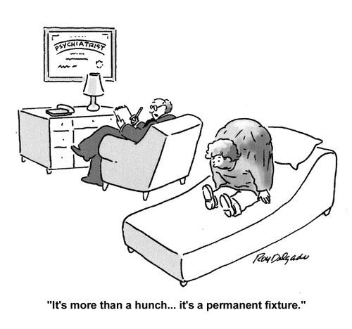 'It's more than a hunch....it's a permanent fixture.'