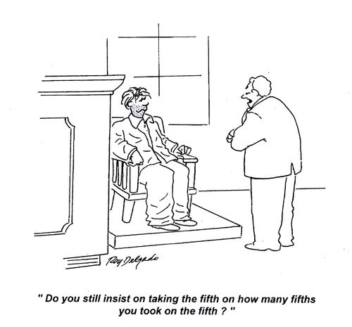 'Do you still insist on taking the fifth on how many fifths you took on the fifth?'