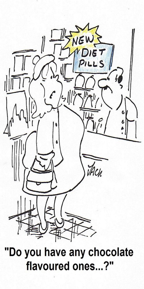 'Do you have any chocolate flavoured ones...?'