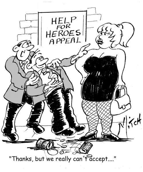 'Thanks but we really can't accept...'