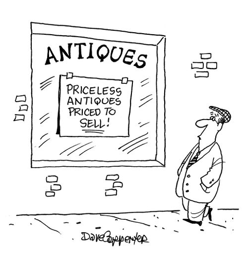 Priceless antiques priced to sell!