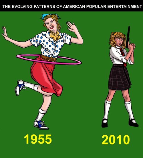 The evolving patterns of American popular entertainment.