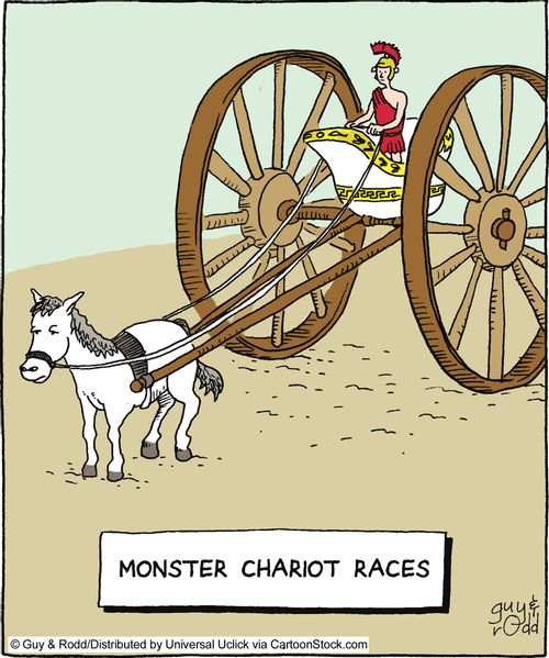 Monster chariot races