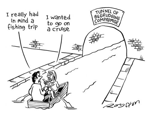 Tunnel of Begrudging Compromise.