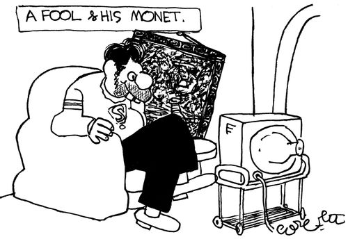 A fool & his Monet.