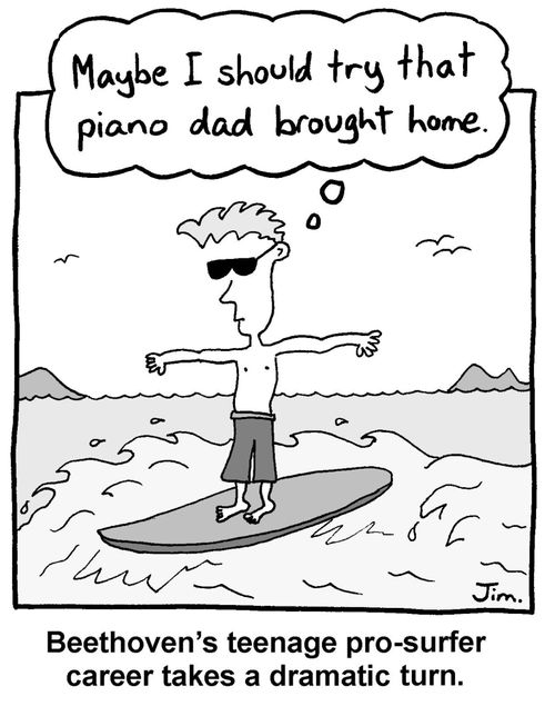 Beethoven's teenage pro-surfer career takes a dramatic turn.
