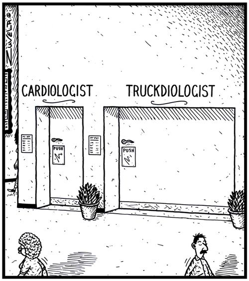 Cardiologist/Truckdiologist: Medical help for Trucks.
