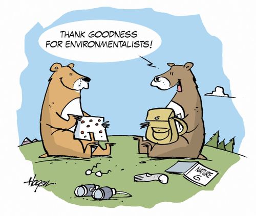 'Thank goodness for environmentalists!'
