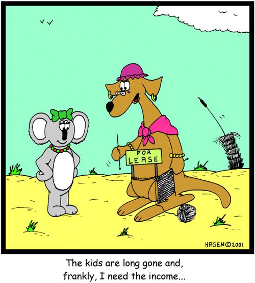 The kids are long gone and, frankly, I need the income...