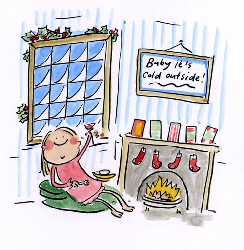 Baby it's cold outside.
