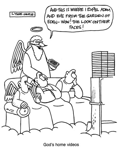 'God's home videos.'