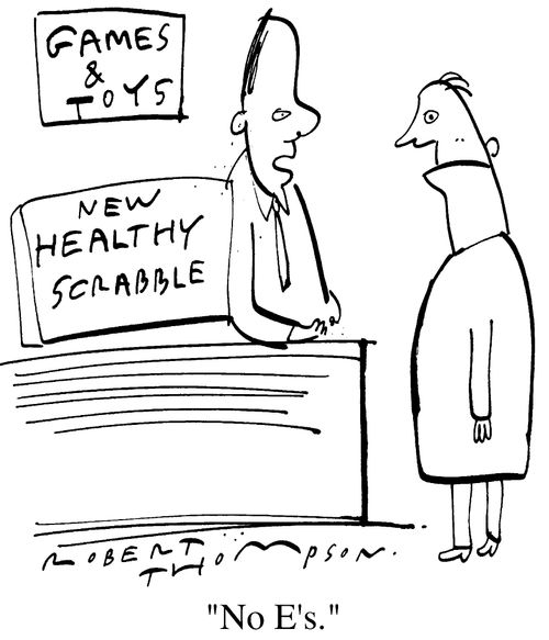 'New Health Scabble' - No E's