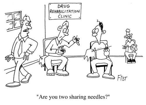 Sharing needles
