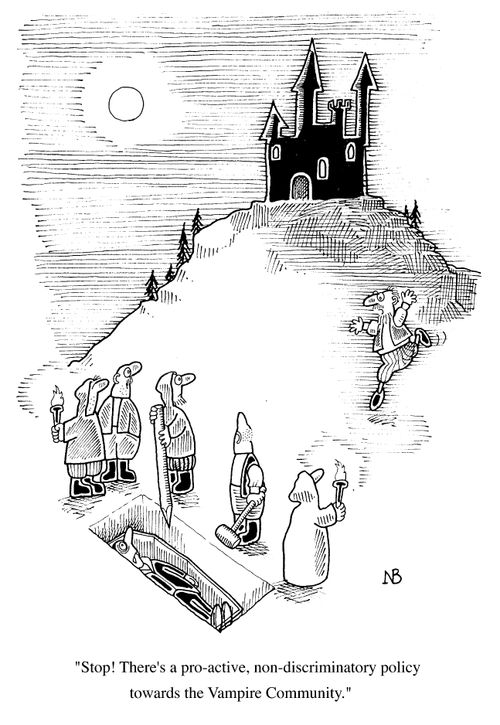 Non discrimination to Vampires