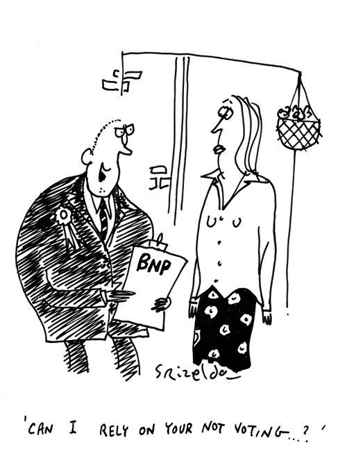 BNP candidate - 'Can I rely on your not voting?'