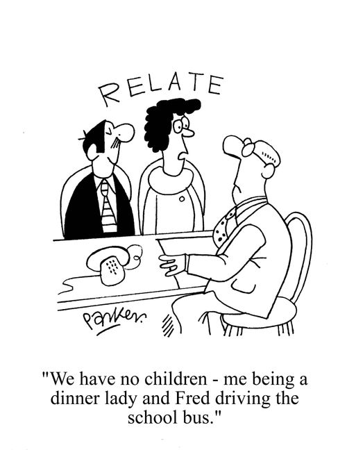 'We have no children, me being a school dinner lady and Fred driving the school bus.'