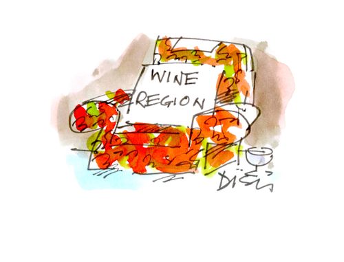 'Wine region.'